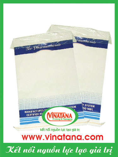 White Ford Paper Laminated PP Woven Bag